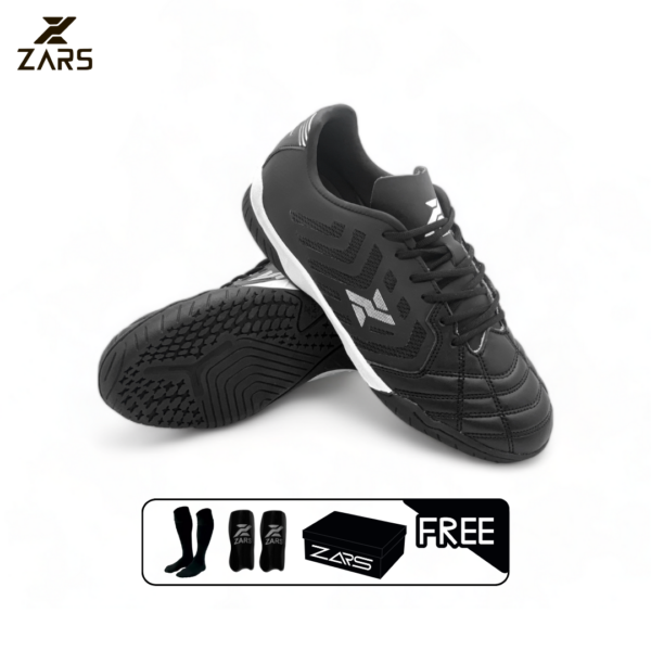 Zars - Sepatu Futsal Evo Infinity V2 IN Black/White