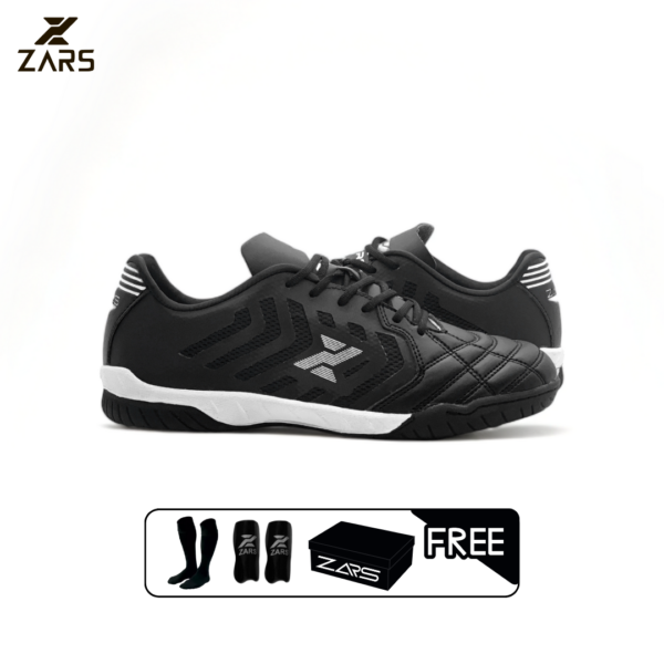 Zars - Sepatu Futsal Evo Infinity V2 IN Black/White