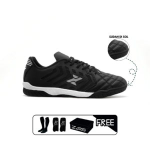 Zars - Sepatu Futsal Evo Infinity V2 IN Black/White