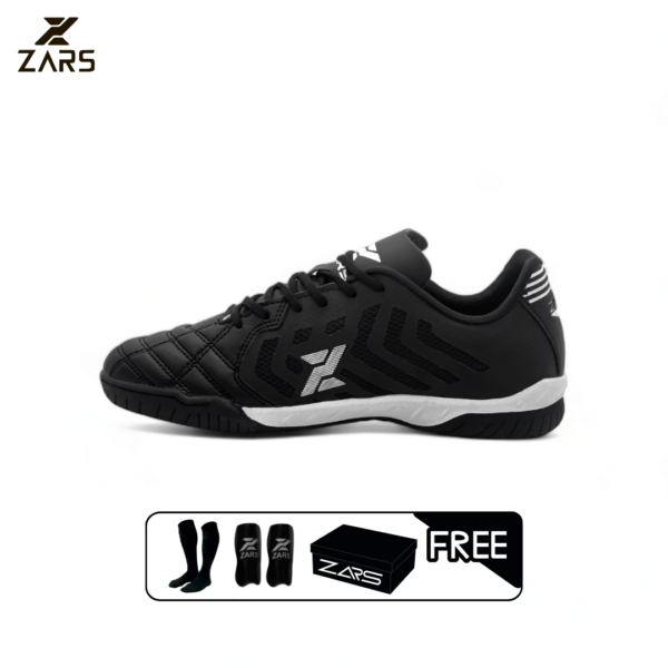 Zars - Sepatu Futsal Evo Infinity V2 IN Black/White